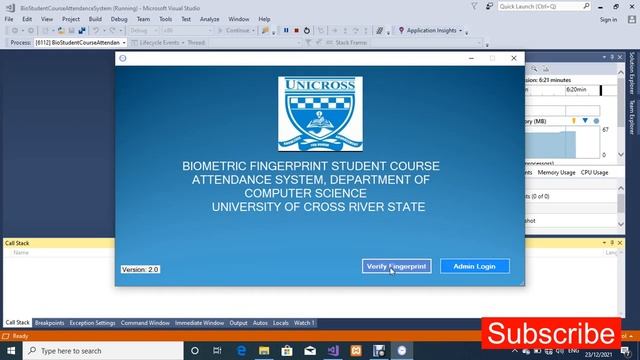 Biometric Fingerprint Student Course Attendance System in C# Source Code смотреть онлайн