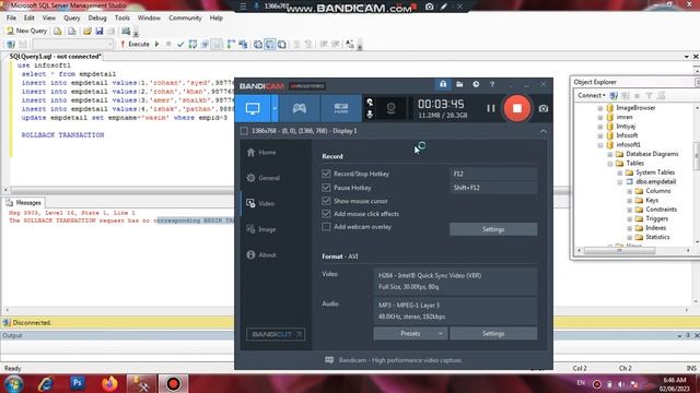 theory of commit and rollback command in sql server смотреть онлайн