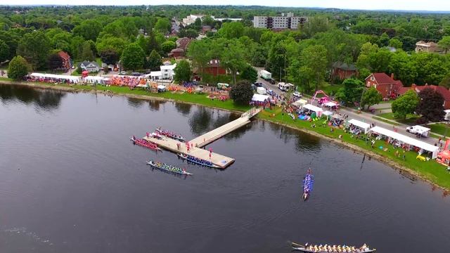 A corner of Peterborough, Ontario, Canada [Flycam] смотреть онлайн