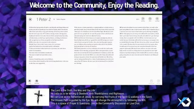 Book of 1 Peter - The Living Word Reading смотреть онлайн