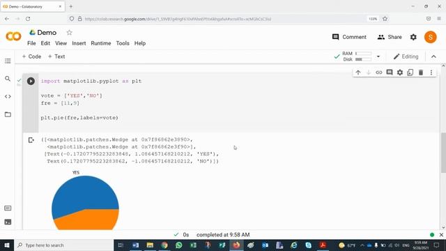 Python: Pie Chart смотреть онлайн
