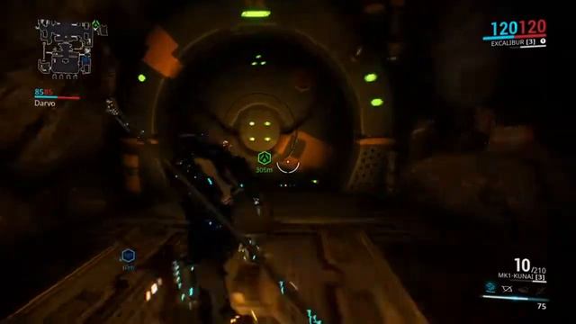 Warframe (PS4) walkthrough 3 - Rescue Darvo and installing mod segment смотреть онлайн