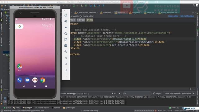 Kotlin android tutorial - 51 - Styles смотреть онлайн