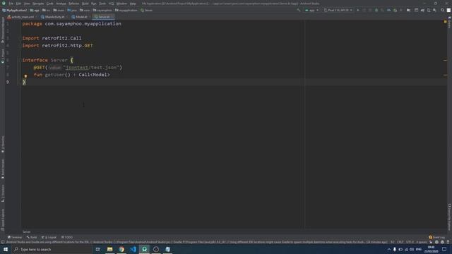 ใช้งาน Retrofit บน Android Studio | Android смотреть онлайн