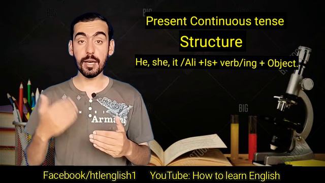 Present Continuous Tense || Full Course || Lecture No 2 || By Sadiq #english #tense #learnenglish смотреть онлайн