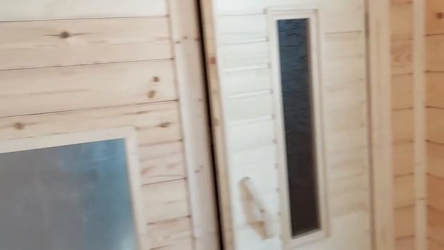 готовая баня 2,3х6 открытой террасой смотреть онлайн