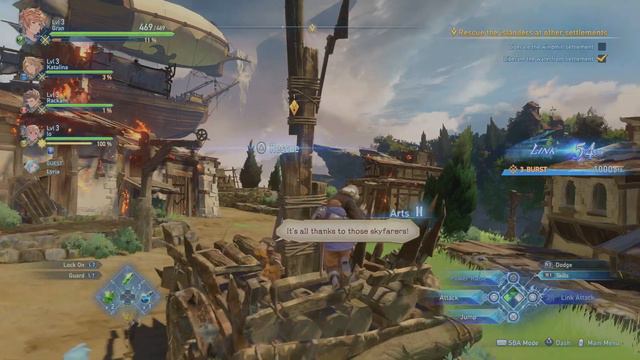 Granblue Fantasy Relink Story Gameplay Walkthrough PS5 4K | Granblue Fantasy Relink Gameplay 4K HDR