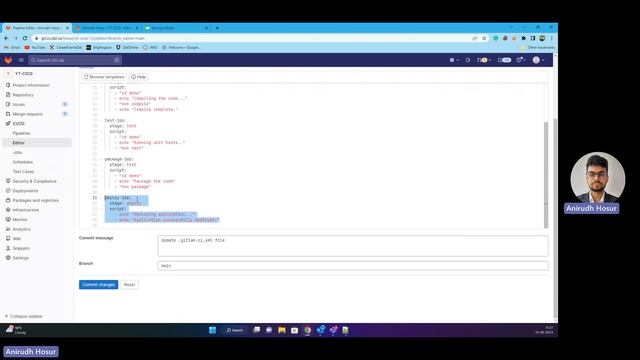 Setup CI/CD for your Spring boot project on Gitlab using maven docker image смотреть онлайн