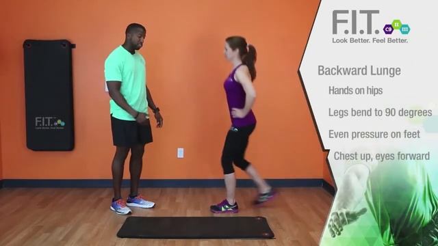 F I T Выпад назад смотреть онлайн