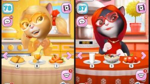 24 ЧАСА В ОДНОМ ЦВЕТЕ ЧЕЛЛЕНДЖ ДЛЯ КОШЕЧЕК Моя говорящая Анджела