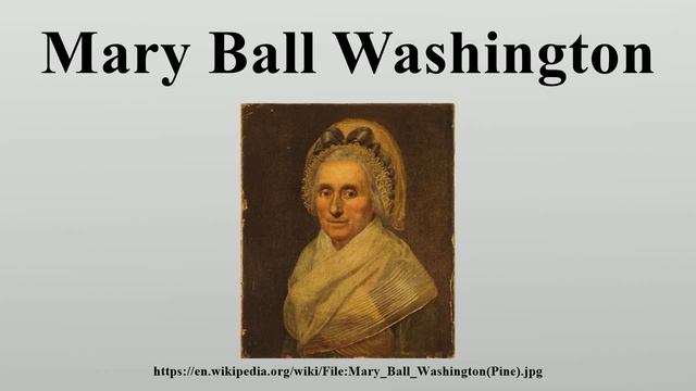 Mary Ball Washington смотреть онлайн