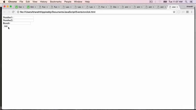 JavaScript OnClick Event Hands On смотреть онлайн