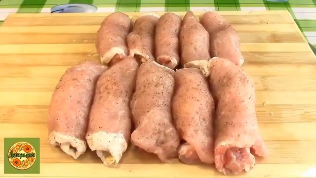 Как приготовить мясные пальчики: с начинкой из свинины смотреть онлайн