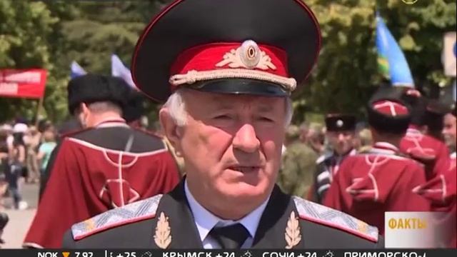 На открытии памятника «вежливым людям» в Крыму побывал Николай Долуда смотреть онлайн