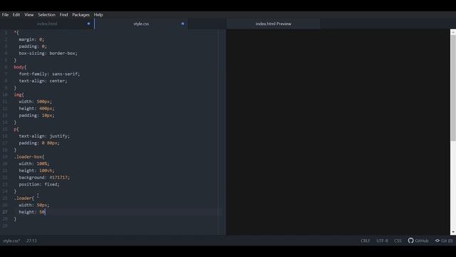 How to make Preloader Screen Using HTML CSS & JQuery || #preloader смотреть онлайн
