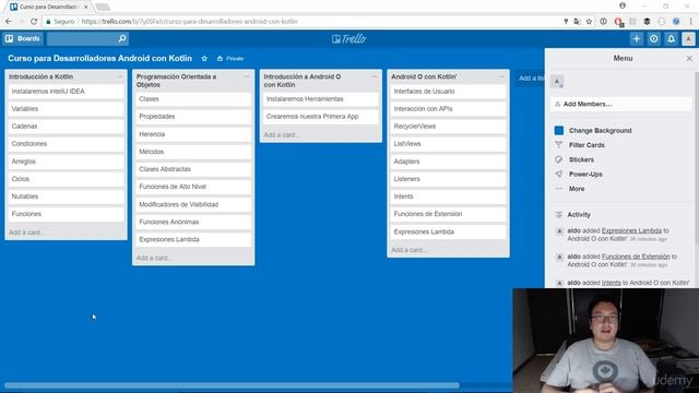 Udemy - Android Oreo y Kotlin - Curso de Desarrollo de Aplicaciones смотреть онлайн