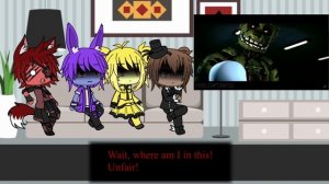 FNAF 1 Reacts to «Left Behind» |Gacha Life|Non-Canon|#9