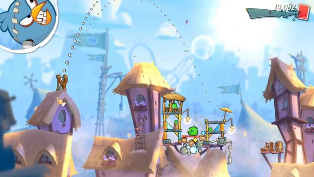 Angry Birds 2 level #18 BIRD KEY bird trail смотреть онлайн
