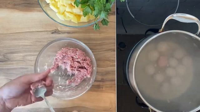 Детский супик с фрикадельками?? смотреть онлайн