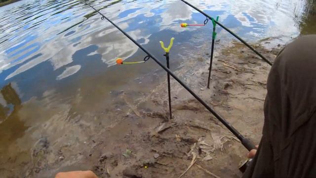 Ловля карася и леща на закидушки. Я мечтал о нём, и он все таки клюнул смотреть онлайн