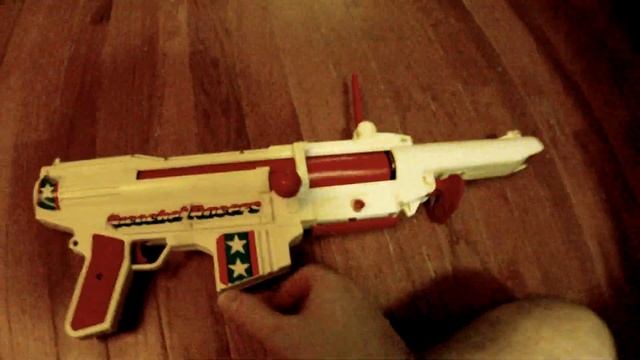 Vintage 70s Ricochet Racers car shooting gun toy смотреть онлайн