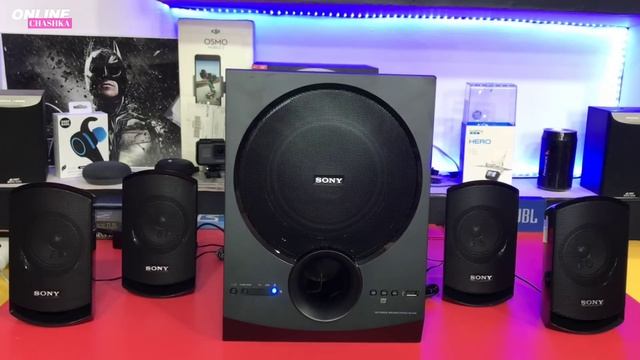 Sony SA-D40 4.1 Multimedia Speaker Unboxing & Review in Hindi | Sony D40 80w 4.1 Home Theater смотреть онлайн