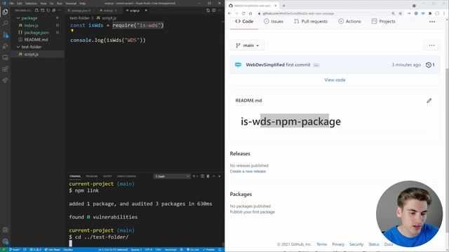 How To Create And Publish Your First NPM Package смотреть онлайн