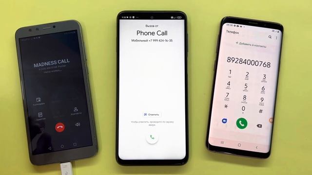 Mobile Calls Honor 9 lite, Xiaomi Redmi Note 9S, Samsung Galaxy S9/ Outgoing, Incoming Call смотреть онлайн