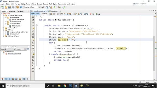 ☕️ Java MySQL - Sistema Completo - Atualização da aula 7 (Driver e parâmetros de conexão) #7 смотреть онлайн