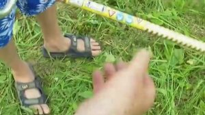 Как косить бензотриммером, обучение новичков