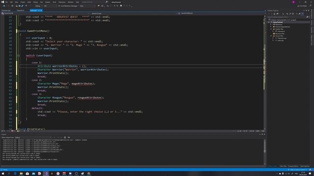 Делаем рабочий игровой проект часть 1: меню, атрибуты смотреть онлайн