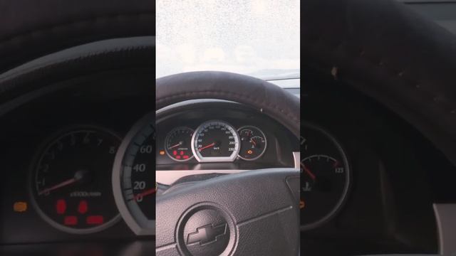 Шевроле лачетти 1.6 МКПП. Запуск в -20. #лачетти #lacetti