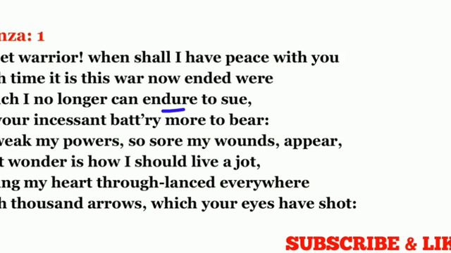 SONNET 57 BY EDMUND SPENSER IN ENGLISH LINE BY LINE EXPLANATION NET JRF ENGLISH смотреть онлайн