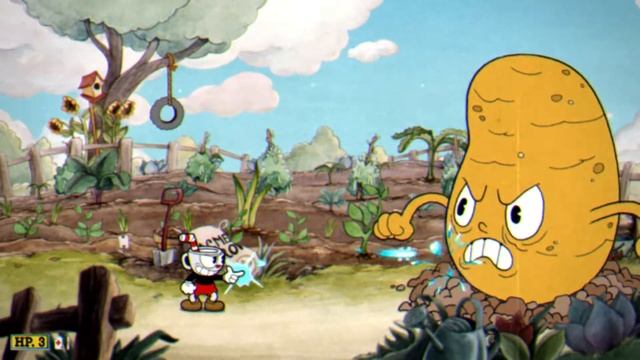 Eat your veggies!!! | Cuphead (Ep. 1) смотреть онлайн