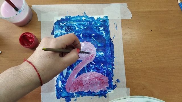 Рисуем фламинго смотреть онлайн