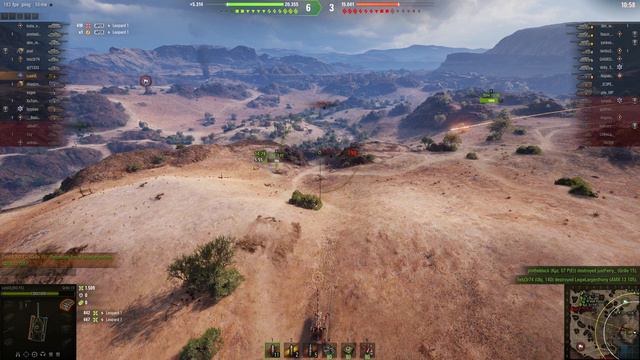 Grille 15 - Level X - German tank - Desert Map - World of Tanks смотреть онлайн