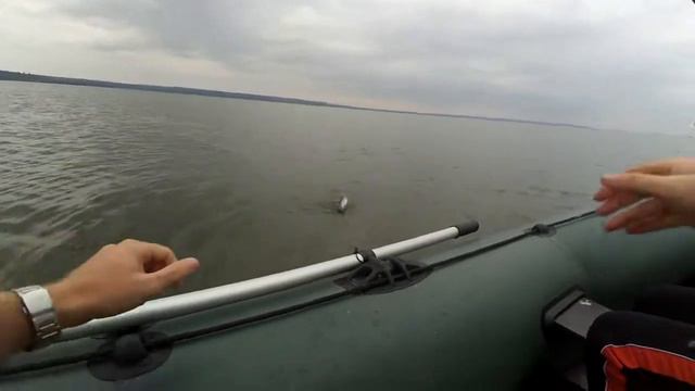 Ловля окуня или Олин первый раз!))) ЧАСТЬ 1. смотреть онлайн