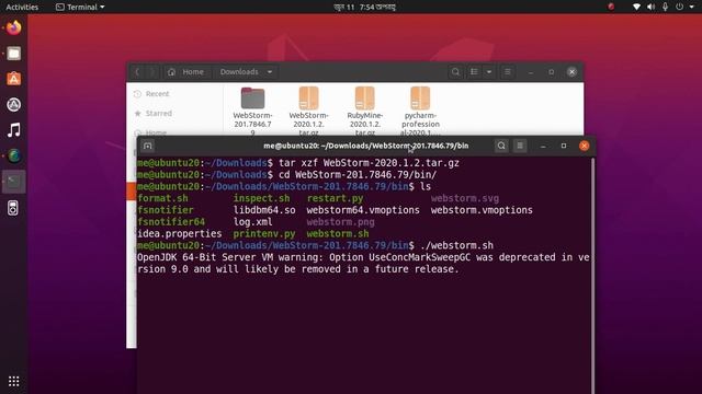 How to install WebStorm on Ubuntu 20.04 LTS or Linux смотреть онлайн
