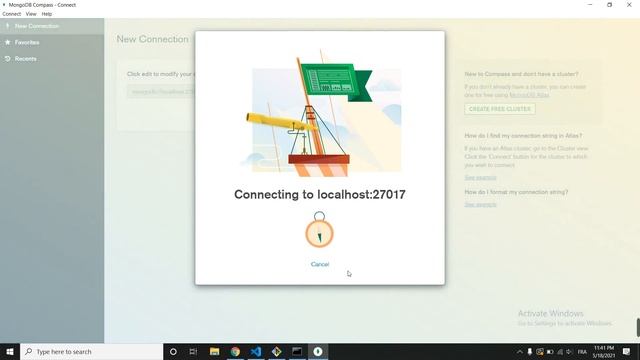 Course NodeJs In Arabic | 31 create database mongodb manual смотреть онлайн