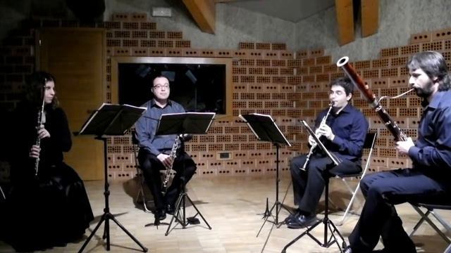 NOMOS Ensemble Wind Quartet - Besame mucho (30.12.2013) смотреть онлайн