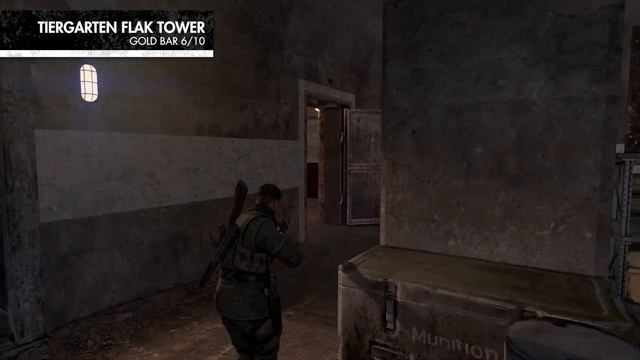 Sniper Elite V2 Remastered – Gold Bar Guide – Tiergarten Flak Tower смотреть онлайн