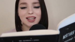 АСМР Чтение книги Шёпотом с ушка на ушко   ASMR Reading book