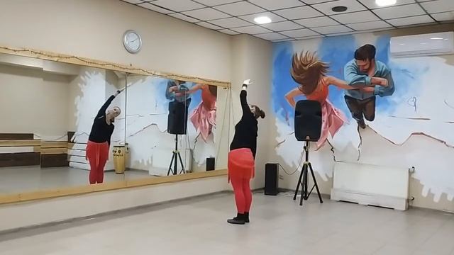 Тренировка Tribal Fusion Онлайн #8. Общая разминка и разогрев. Волны. Таксим. Заминка (45 минут) смотреть онлайн