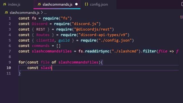 Slash Commands Handler | Discord.js v13 - Discord Bots смотреть онлайн