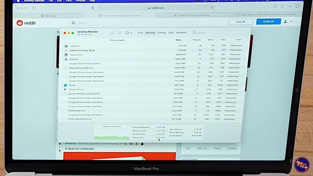8GB vs 16GB - cтресс тест памяти M1 MacBook Pro смотреть онлайн