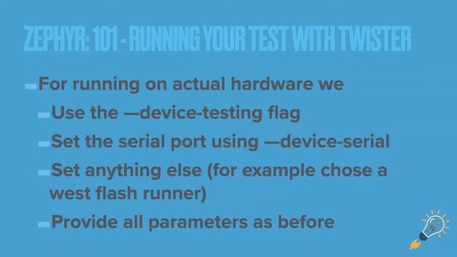 Zephyr 101 - Introduction to Ztest and Twister смотреть онлайн