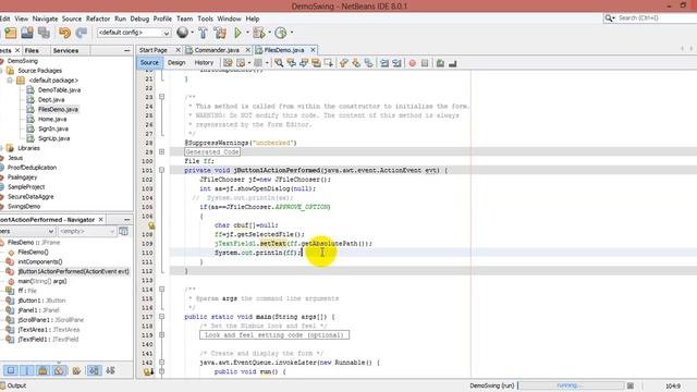 JFileChooser Coding and Read the uploaded File Contents in JAVA SWINGS | Java Tutorial #5 смотреть онлайн