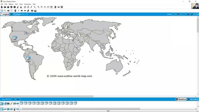 Set a Background Image on Packet Tracer 7.2 смотреть онлайн