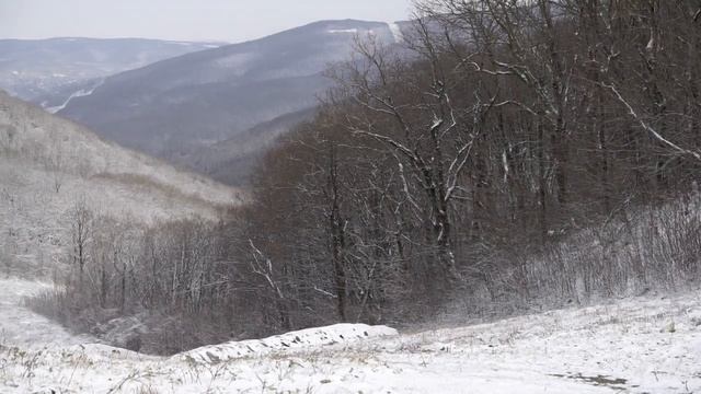 Снег в горах Новороссийска смотреть онлайн