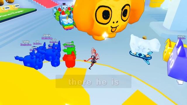 Hatching Titanic Balloon Monkey in Pet Simulator X Roblox New Year Update смотреть онлайн
